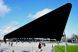 Gare de Rotterdam-Central à Rotterdam, Pays-Bas