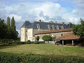 The Château of Plessis-le-Franc, in Saint-Laurent-de-la-Salle