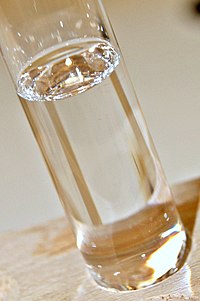 Chloroform in its liquid state shown in a test tube