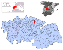 Chozas de Canales – Mappa