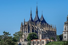 Église Sainte-Barbe de Kutná Hora