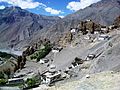 Dhankar village & Gompa