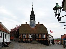The former town hall of Ebeltoft