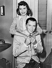 Frank and Nancy Sinatra in 1957