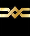 Shoulder rank insignia of a lieutenant or 2nd officer or captain class C of the Greek Merchant Marine (Anthypoploiarchos/Ανθυποπλοίαρχος)