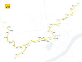 Voir la carte de la ligne.