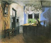 灯りの下での仕事 (1890) KODE Art museums and composer homes