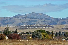 Vue du mont Hamilton.