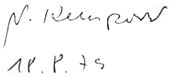 Signature de