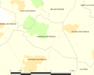 Carte de la commune.