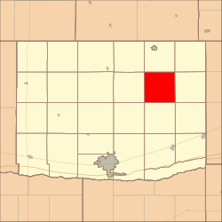 Location in Buffalo County