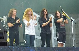 Megadeth после концерта в 2010 году