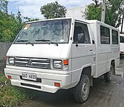 2020 Mitsubishi L300 FB Exceed (second facelift, Philippines). Note the raised cabin to accommodate the new 4N14 engine.