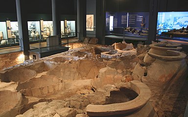 Dolia au musée des docks romains (place Vivaux, Marseille).