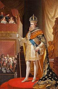 Pedro II of Brazil in Imperial Regalia, by Pedro Américo