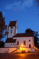 Wehrkirche am Schloss, Ansicht von Norden.