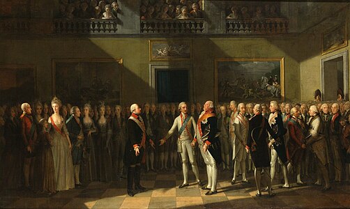 Conferência de Pillnitz, em agosto de 1791.