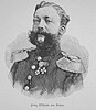 Sketch of Prince Wilhelm of Baden in uniform with a large beard
