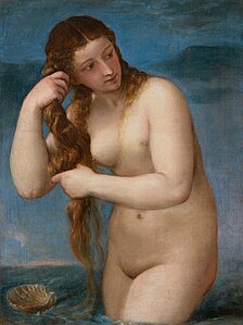 Venus Anadyomene, by Titian