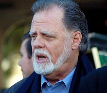 Taylor Hackford at a ceremony for wife Helen Mirren to receive a star on the Hollywood Walk of Fame.
