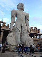 Gommateshvara Bahubali, c. 978–993 AD, 57 feet (17 m) high