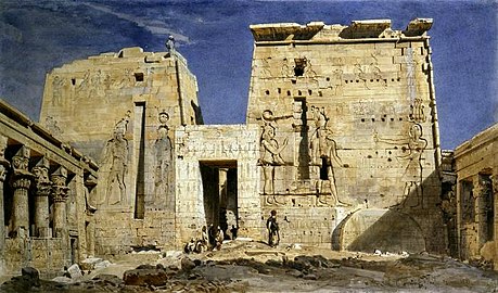 View the Temple of Isis at Philae