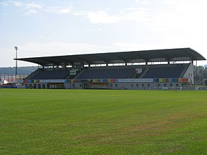 Das Stadion Niedermatten in Wohlen