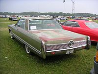 1968 Imperial Crown Coupe rear