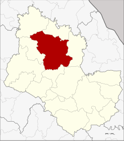 District location in Sakon Nakhon province