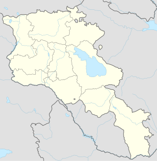 2001 Armenian First League is located in Armenia