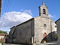 L'église Saint-Pierre d'Aussac.