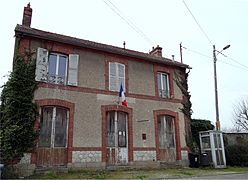 Ancienne gare de Gallardon-Pont au départ du vélorail.