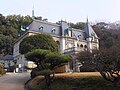 庭園からの様子（2012年1月）