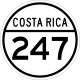 National Secondary Route 247 shield}}