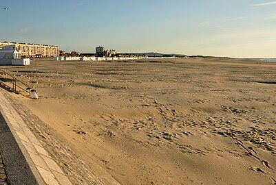 La plage.