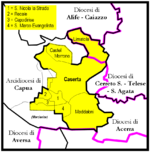 Mappa della diocesi