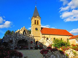 The church in Narbéfontaine