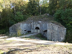 L'entrée du fort en 2019.