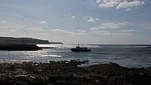 Ferry approaching Doolin Pier