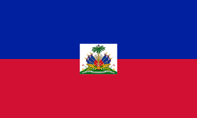 Description de l'image Flag of Haiti.svg.