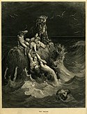 Le Déluge, par Gustave Doré