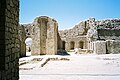 Ruines du harem du palais d'Ardéchir à Firuzabad (Perse)