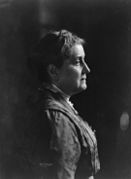 Jane Addams, founder of Hull House and prominent social activist. She lead a group advocating for Averbuch's sister, Olga