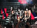 Image 16Kiss onstage in Boston in 2004 (from Hard rock)