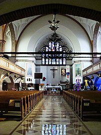 View of the nave