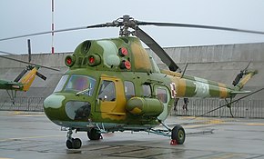 ポーランド空軍のMi-2