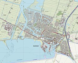 Map of Lemmer