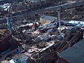 Vue aérienne du Parc d'attractions de Linnanmäki.