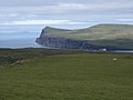 Lower Milovaig Can and the cliffs on the other side of Loch Pooltiel