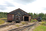 Old locomotive depot